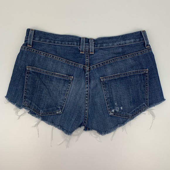Current Ellito High Rise Shorts Denim Cut off  26 - Picture 5 of 9